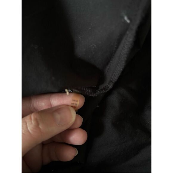 Athleta pullover women’s sweatshirt black gray size small Tall tencel blend - Picture 10 of 12